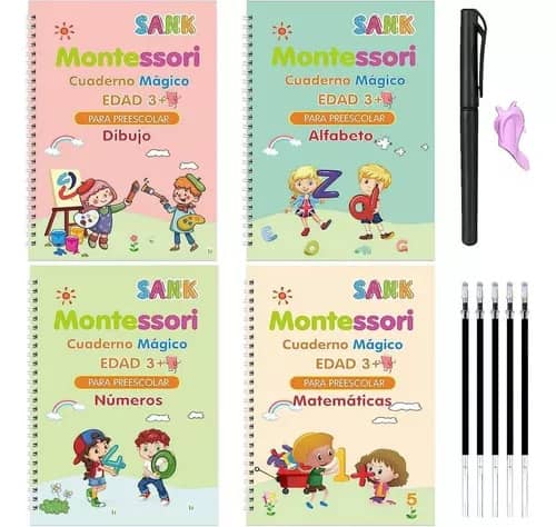 COMBO KIT LECTOR DE TARJETA PARA NIÑOS + LIBRO MAGICO PARA NIÑOS