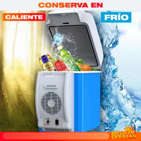 Mini Nevera 7.5 Litros Para el Carro y Hogar