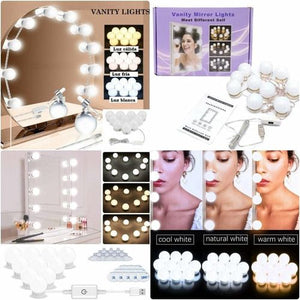 ﻿﻿LUCES ADHESIVAS PARA ESPEJO