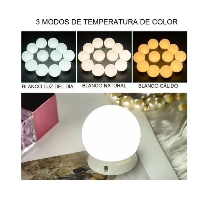 ﻿﻿LUCES ADHESIVAS PARA ESPEJO